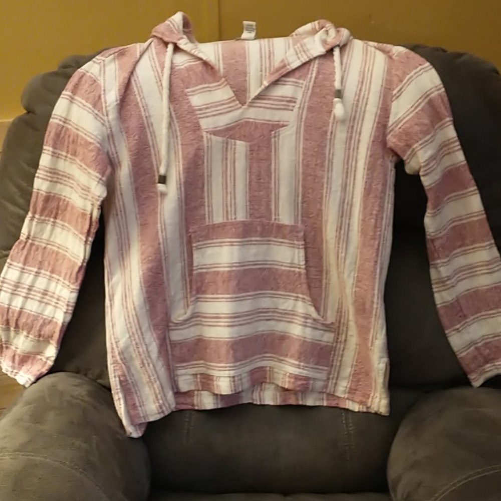 Hooded Pullover Top